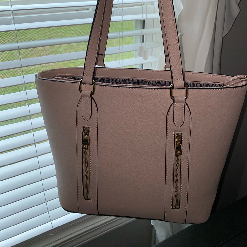 Blush large purse